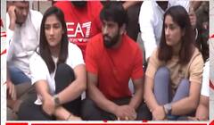 WFI ਪ੍ਰਧਾਨ ਖਿਲਾਫ਼ ਫਿਰ ਤੋਂ ਖਿਡਾਰੀਆਂ ਦਾ ਧਰਨਾ ਪ੍ਰਦਰਸ਼ਨ