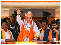 तीन दिवसीय कर्नाटक दौरे पर अमित शाह, श्री चामुंडेश्वरी देवी मंदिर में पूजा के साथ किया चामराजनगर जिले में भव्य रोड शो