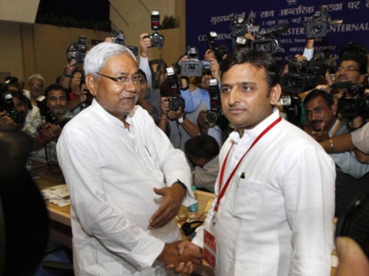 Bihar CM Nitish Kumar meets Samajwadi Party president Akhilesh Yadav BJP unemployment inflation poverty 'Don't Have Lust For Power And Position': Bihar CM Nitish Kumar After Meeting Akhilesh Yadav