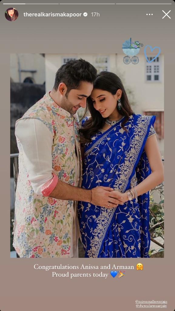 Armaan Jain And Anissa Malhotra Welcome A Baby Boy; Neetu Kapoor, Kareena Kapoor Congratulate New Parents