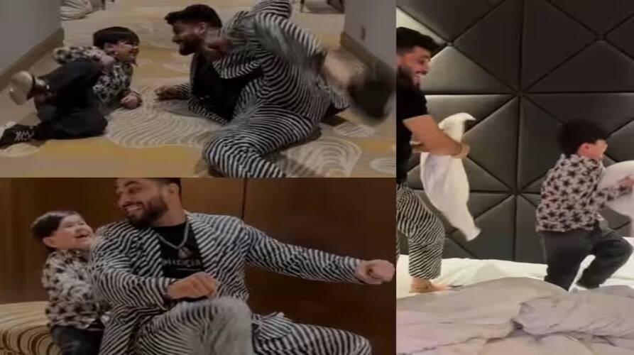 Salman Khan: ਸਲਮਾਨ ਖਾਨ ਦੇ ਗਾਣੇ 'ਤੇ ਮਸਤੀ ਕਰਦੇ ਨਜ਼ਰ ਆਏ ਅਬਦੂ ਰੋਜ਼ਿਕ ਤੇ ਸ਼ਿਵ ਠਾਕਰੇ, ਦੇਖੋ ਦੋਵਾਂ ਦਾ ਮਸਤੀ ਭਰਿਆ ਅੰਦਾਜ਼ bigg-boss-16-fame-abdu-rozik-and-shiv-thakare-having-funny-dance-on-salman-khan-song-watch-video-here Salman Khan: ਸਲਮਾਨ ਖਾਨ ਦੇ ਗਾਣੇ 'ਤੇ ਮਸਤੀ ਕਰਦੇ ਨਜ਼ਰ ਆਏ ਅਬਦੂ ਰੋਜ਼ਿਕ ਤੇ ਸ਼ਿਵ ਠਾਕਰੇ, ਦੇਖੋ ਦੋਵਾਂ ਦਾ ਮਸਤੀ ਭਰਿਆ ਅੰਦਾਜ਼