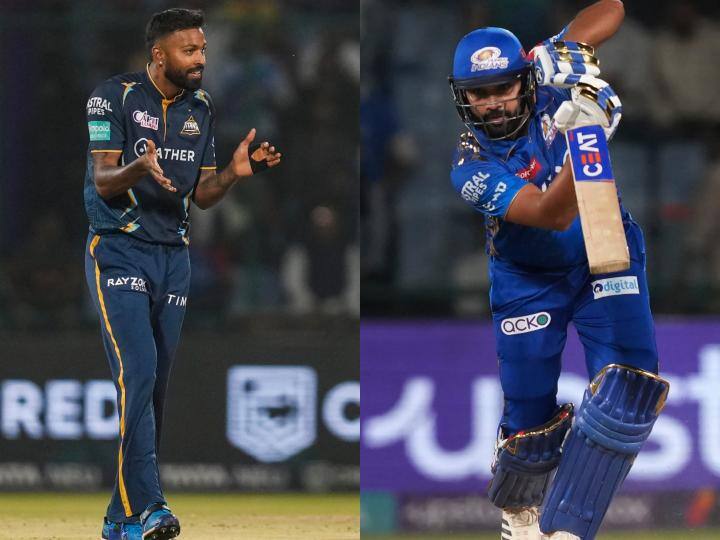 IPL 2023 MI playing against GT Team squads playing eleven all you need to know 2023 Ipl live marathi News MI vs GT  : गुजरातपुढे मुंबईचे आव्हान, कशी असेल दोन्ही संघाची प्लेईंग 11