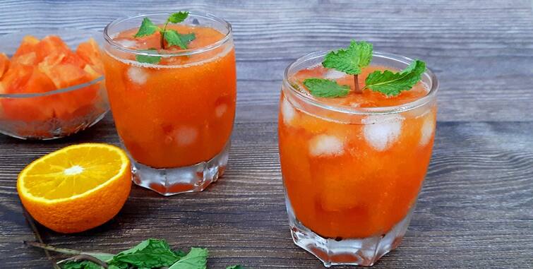 Orange-Papaya Smoothie... Amazing in taste and a boon for health, prepare it quickly like this Papaya Orange Smoothie: સ્વાદમાં અદ્ભુત અને સ્વાસ્થ્ય માટે વરદાન, આ રીતે ફટાફટ કરો તૈયાર