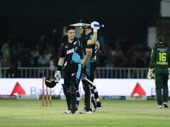 मार्क चैपमैन ने पांचवें मैच में जड़ा तूफानी शतक, पाकिस्तान-न्यूजीलैंड टी20 सीरीज ड्रॉ