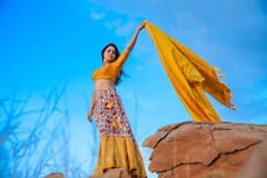 Sonalee Kulkarni:  सोनालीच्या  दिलखेच अदा; लूकनं वेधलं लक्ष