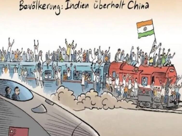 Union Minister Slams German Cartoon For Mocking India Population know more details இந்திய மக்கள் தொகையை கிண்டல் செய்யும் விதமாக கார்டூன்...சர்ச்சையை ஏற்படுத்திய ஜெர்மன் இதழ்..பதிலடி கொடுத்த இந்தியா..!