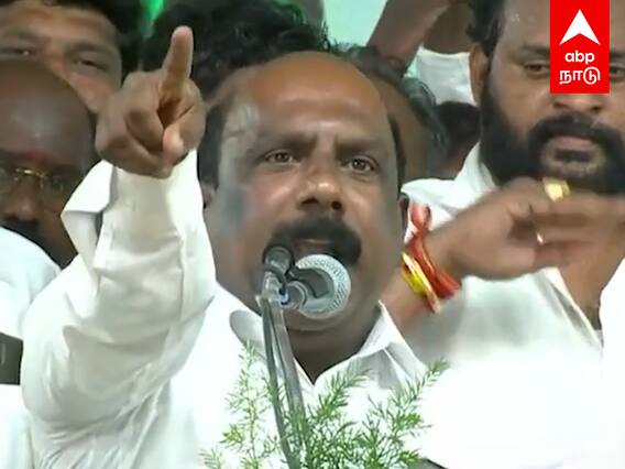 Manoj Pandian at Trichy Manadu : EPS-ஐ தாக்கி பேசிய மனோஜ் பாண்டியன்! ரசித்து கேட்ட OPS!