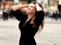 Shama Sikander Pics: जर्मनी की सड़कों पर ब्लैक आउटफिट में इठलाती दिखीं शमा सिकंदर, कातिल स्माइल के दीवाने हुए फैंस