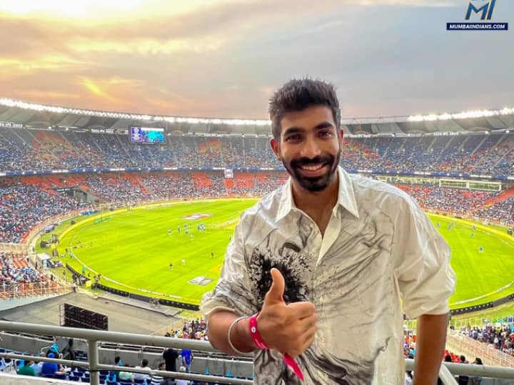 GT vs MI: Jasprit Bumrah reached Ahmedabad to support Mumbai, see the comments of emotional fans