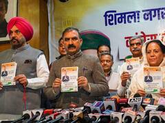 शिमला नगर निगम चुनाव के लिए कांग्रेस का घोषणापत्र जारी, किए कई अहम वादे