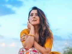 Sonalee Kulkarni:  सोनालीच्या  दिलखेच अदा; लूकनं वेधलं लक्ष