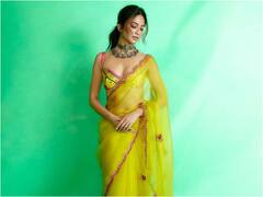 Kriti Kharbanda: వయ్యారాల జాబిల్లి చీరే కట్టి - అందాల తీన్‌మార్ బ్యూటీ