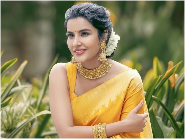 Priya Anand Pink Kanchi Pattu Saree - Saree Blouse Patterns