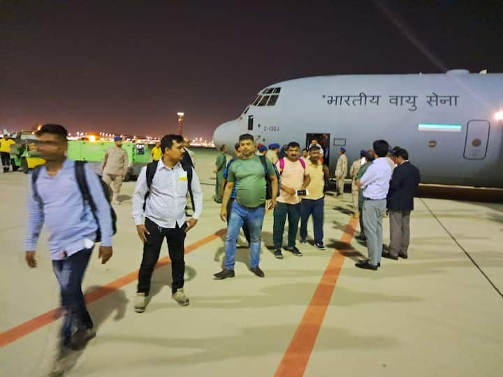 Operation Kaveri: 3rd Batch Of 135 Indians Carried By IAF Aircraft From Port Sudan Arrive In Jeddah Operation Kaveri: 3rd Batch Of 135 Indians Carried By IAF Aircraft From Port Sudan Arrives In Jeddah