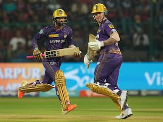 RCB vs KKR, 1 Innings Highlights: जेसनचे अर्धशतक, राणाची फटकेबाजी, कोलकात्याची 200 धावांपर्यंत मजल
