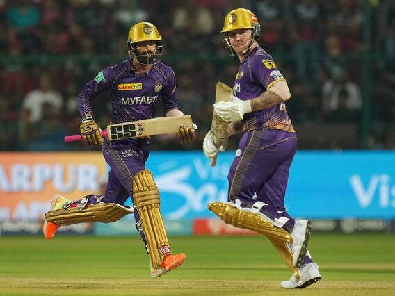 RCB vs KKR, 1 Innings Highlights: जेसनचे अर्धशतक, राणाची फटकेबाजी, कोलकात्याची 200 धावांपर्यंत मजल RCB vs KKR, 1 Innings Highlights: जेसनचे अर्धशतक, राणाची फटकेबाजी, कोलकात्याची 200 धावांपर्यंत मजल