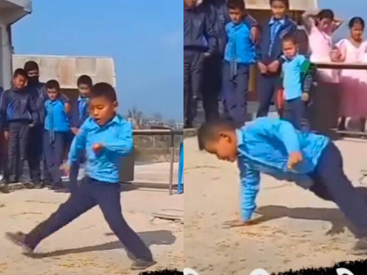 boy dancing in school on Nora Fatehi Song Viral Video हाय गर्मी...गाने पर स्कूली बच्चे ने किया झन्नाटेदार डांस, Video देख लोग बोले- छोटा नोरा फतेही