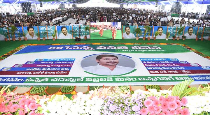 జగనన్న వసతి దీవెనలో విద్యార్దులకు అండగా నిలిచిన తీరుపై ప్రజంటేషన్