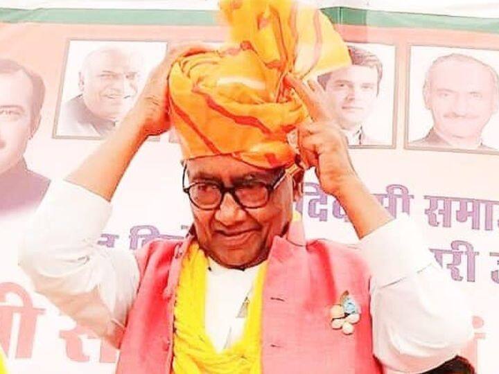 Digvijaya Singh on Delhi Wrestlers Protest Says Brij Bhushan Singh is Safe because he is BJP Leader Wrestlers Protest: पहलवानों के प्रदर्शन मामले में दिग्विजय सिंह का बयान- 'बृजभूषण सिंह पर केस दर्ज नहीं हो रहा क्योंकि...'