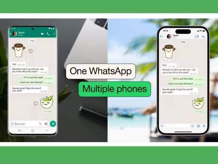 WhatsApp Update: how to use one whatsapp account in many other four phone, all process WhatsAppનો હવે 4 ફોનમાં એકસાથે કરી શકો છો યૂઝ, અહીં જાણો શું છે આખી પ્રૉસેસ