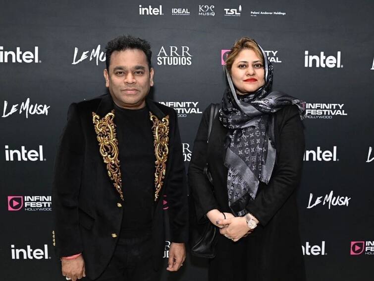 A R Rahman Tells His Wife To Speak In Tamil And Not Hindi At An Awards A R Rahman Tells His Wife To Speak In Tamil And Not Hindi At An Awards