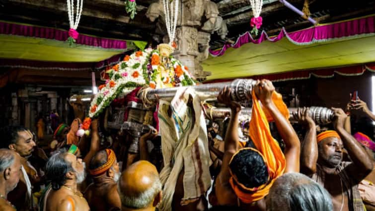 Commencement of Namperumal Summer Thirunal at Trichy Srirangam Renganathar Temple TNN திருச்சி ஸ்ரீரங்கம் ரெங்கநாதர் கோவிலில் நம்பெருமாள் கோடை திருநாள் தொடக்கம்