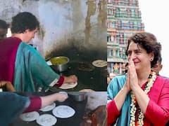 Priyanka Gandhi Tries to Make dosas:  कर्नाटक प्रचारादरम्यान प्रियांका गांधींनी बनवले डोसे...