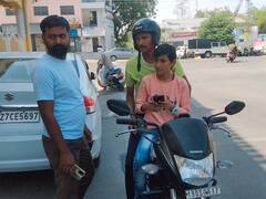 बोलने-सुनने में अक्षम हैं पिता, ऐसे मदद करता है 12 साल का बेटा, बाइक ड्राइवर की ये कहानी दिल छू लेगी