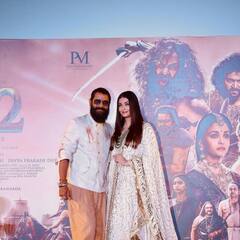 Trisha with Aishwarya Rai: விழா மேடையில் 'ட்வின்னிங்' செய்த குந்தவை-நந்தினி..மும்பையில் களைக்கட்டிய பட ப்ரமோஷன்!