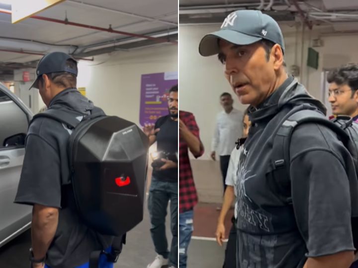 Akshay Kumar Bag: अक्षय कुमार का LED बैग देखा क्या? कीमत जान लग सकता है  झटका | akshay kumar red eyes light bag price video viral on social media |  TV9 Bharatvarsh