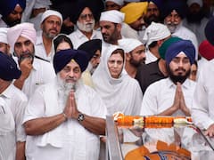 Akali Dal Stalwart Parkash Singh Badal Cremated At Ancestral Village, Thousands Pay Respects. In Pics
