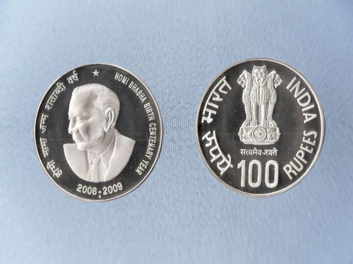 This Rs 100 commemorative coin was released in the honour of India's noted scientist Homi Jehangir Baba. He was an Indian nuclear physicist who is widely known as the 'father of the Indian nuclear programme'. (Image Source: Ministry of Finance)