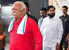 महाराष्ट्र के CM एकनाथ शिंदे ने RSS प्रमुख मोहन भागवत की तारीफ की, कहा- 'वे हमारे लिए...'