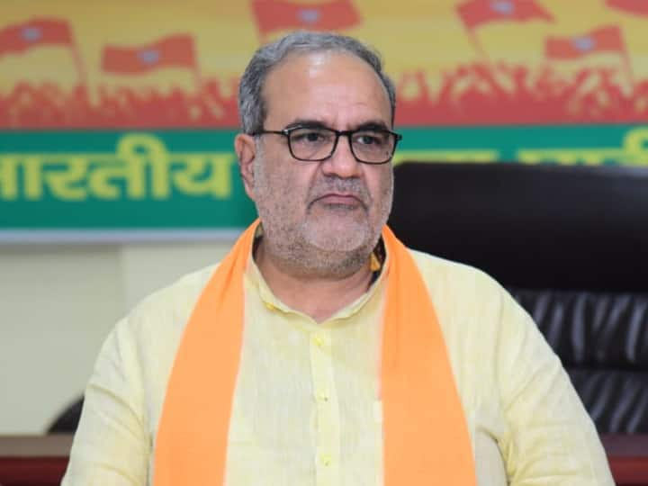 UP Nikay Chunav 2023 UP BJP Chief Bhupendra Chaudhary Reaction on Nand Gopal Gupta displeasure UP Nikay Chunav 2023: मंत्री नंद गोपाल गुप्ता नंदी के नारागी पर पहली बार बोले भूपेंद्र चौधरी, जानिए क्या कहा?