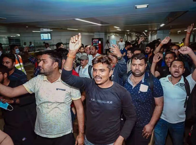 air force plane carrying 367 indians rescued from sudan lands in delhi India Rescue Operation: ਸੁਡਾਨ ਤੋਂ ਬਚਾਏ ਜਾਣ ਤੋਂ ਬਾਅਦ 360 ਭਾਰਤੀ ਨਾਗਰਿਕ ਪਹੁੰਚੇ ਦਿੱਲੀ, ਆਪਰੇਸ਼ਨ ਕਾਵੇਰੀ ਲਈ ਪ੍ਰਧਾਨ ਮੰਤਰੀ ਮੋਦੀ ਦਾ ਕੀਤਾ ਧੰਨਵਾਦ