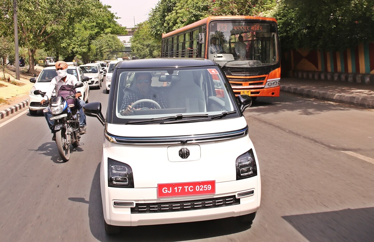 MG Comet India First Drive: Here Is What We Like About The Small-Segment EV