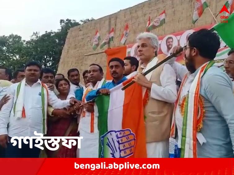 Malda Manikchak TMC workers and local leaders join congress just before Panchayat Elections 2023 Malda News: জনসংযোগে বেরিয়েছেন অভিষেক, তার মধ্যেই মানিকচকে ভাঙন তৃণমূলে, দলে দলে যোগদান কংগ্রেসে