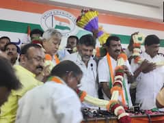 Karnataka Elections 2023: JD(S) Leaders Narayana Gowda, Prabhakar Reddy Join Congress