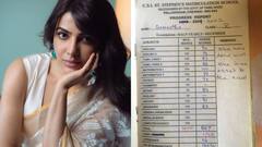 দশম শ্রেণিতে কেমন ছাত্রী ছিলেন সামান্থা? ভাইরাল পুরনো রির্পোট কার্ড