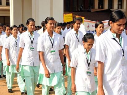 Cabinet approves establishment of 157 new nursing colleges know more details Nursing : 27 மாநிலங்களில் 157 நர்சிங் கல்லூரிகள்.. சுகாதார ஏற்றத்தாழ்வை போக்க அதிரடி திட்டம்..மத்திய அமைச்சரவை ஒப்புதல்..!