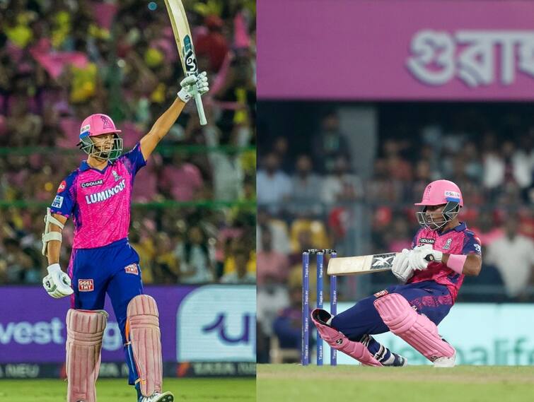 IPL 2023: RR give target of 202 runs against CSK in Match 37 at Sawai Mansingh Stadium RR vs CSK, 1 Innings Highlights: தெறிக்கவிட்ட ஜெய்ஸ்வால்.. கடைசி நேரத்தில் நொறுக்கிய ஜூரல்.. சென்னை அணிக்கு 203 ரன்கள் இலக்கு..!