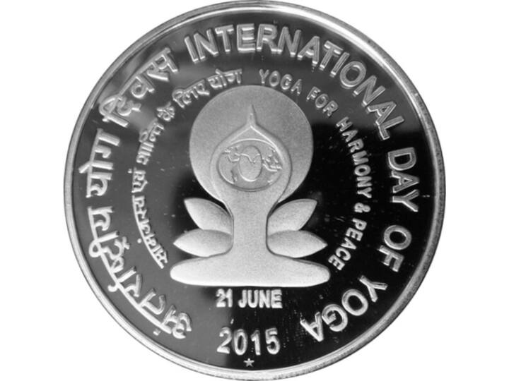 This Rs 100 commemorative coin was released to mark the International Day of Yoga with the theme, 'Yoga for harmony and peace'. On December 11, 2014, the United Nations General Assembly adopted June 21 as the International Day of Yoga. It was first celebrated in 2015. (Image Source: Ministry of Finance)