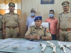 कौशांबी में सालों से बंद पड़े ईंट-भट्टे में चल रही थी अवैध कट्टा फैक्ट्री, पुलिस ने ऐसे किया भंडाफोड़