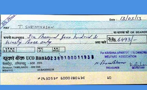 ਕੀ ਤੁਸੀਂ ਜਾਣਦੇ ਹੋ ਚੈੱਕ ਦੇ ਕੋਨੇ 'ਤੇ ਖਿੱਚੀਆਂ ਦੋ ਲਾਈਨਾਂ ਦਾ ਮਤਲਬ