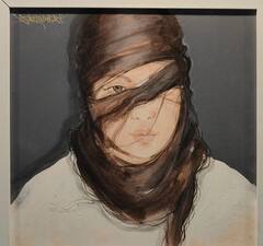 PHOTO : सोलापुरात महिलांच्या आरोग्याशी निगडित अनोखं चित्र प्रदर्शन