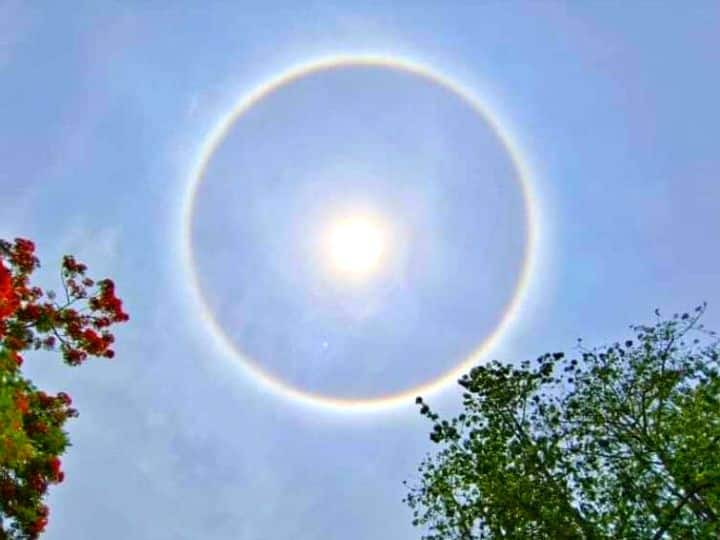 what is solar halo When and why is a ring formed around the sun Solar Halo: सूरज के चारो तरफ गोला कब और क्यों बनता है और इसे सोलर हालो क्यों कहा जाता है?
