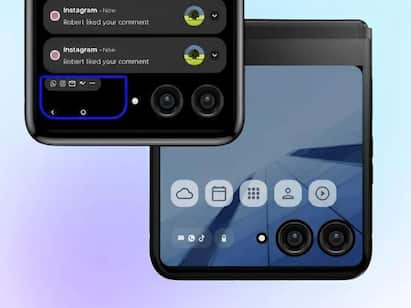 ऐसा होगा Motorola Razr 40 का स्क्रीन डिजाइन, आप डिस्प्ले साइज खुद में कर सकेंगे बदलाव ऐसा होगा Motorola Razr 40 का स्क्रीन डिजाइन, आप डिस्प्ले साइज खुद में कर सकेंगे बदलाव