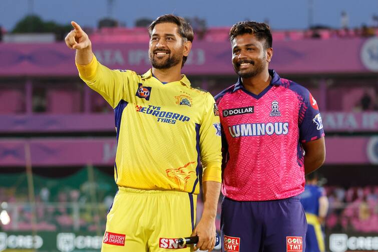 IPL 2023 MS Dhoni praised rajsthan Royals players yashasvi jaiswal and dhruv jurel after rr vs csk match IPL 2023 IPL Live marathi news 'कॅप्टन कुल'कडून राजस्थानच्या खेळाडूंचं कौतुक! बटलर, सॅमसन नाही 'हे' दोन युवा खेळाडू भरलेत धोनीच्या नजरेत