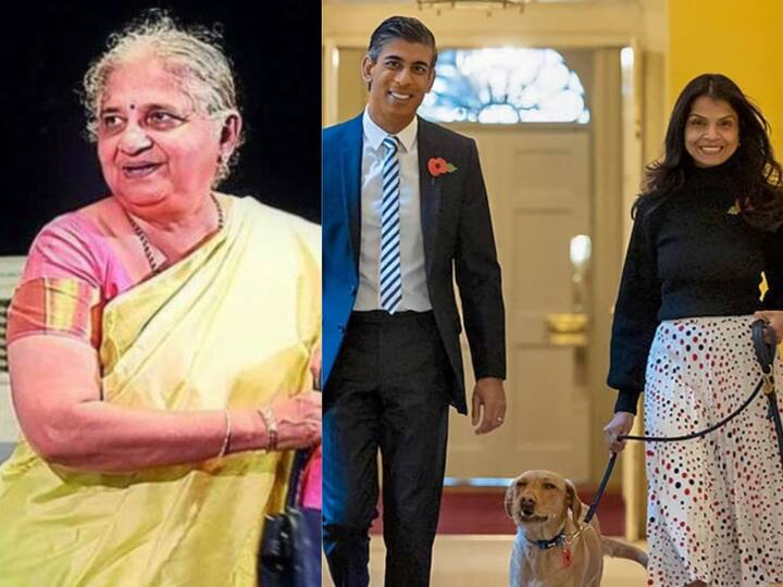 Sudha Murty Rishi Sunak became PM of Britain because of my daughter why did Akshata mother Sudha Murty say this Sudha Murty: నా కూతురి వల్లే రిషి సునాక్ ప్రధాని అయ్యారు, భర్తను అలా మార్చేసింది - సుధామూర్తి
