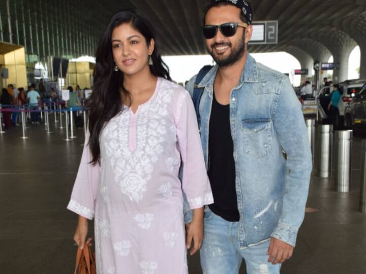 drishyam actress ishita dutta opens about her pregnancy phase spotted on airport Airport Spotted: अजय देवगन की रील लाइफ बेटी की प्रेग्नेंसी में नींद हो गई है हराम, एयरपोर्ट पर दिखा इशिता दत्ता का बेबी बंप